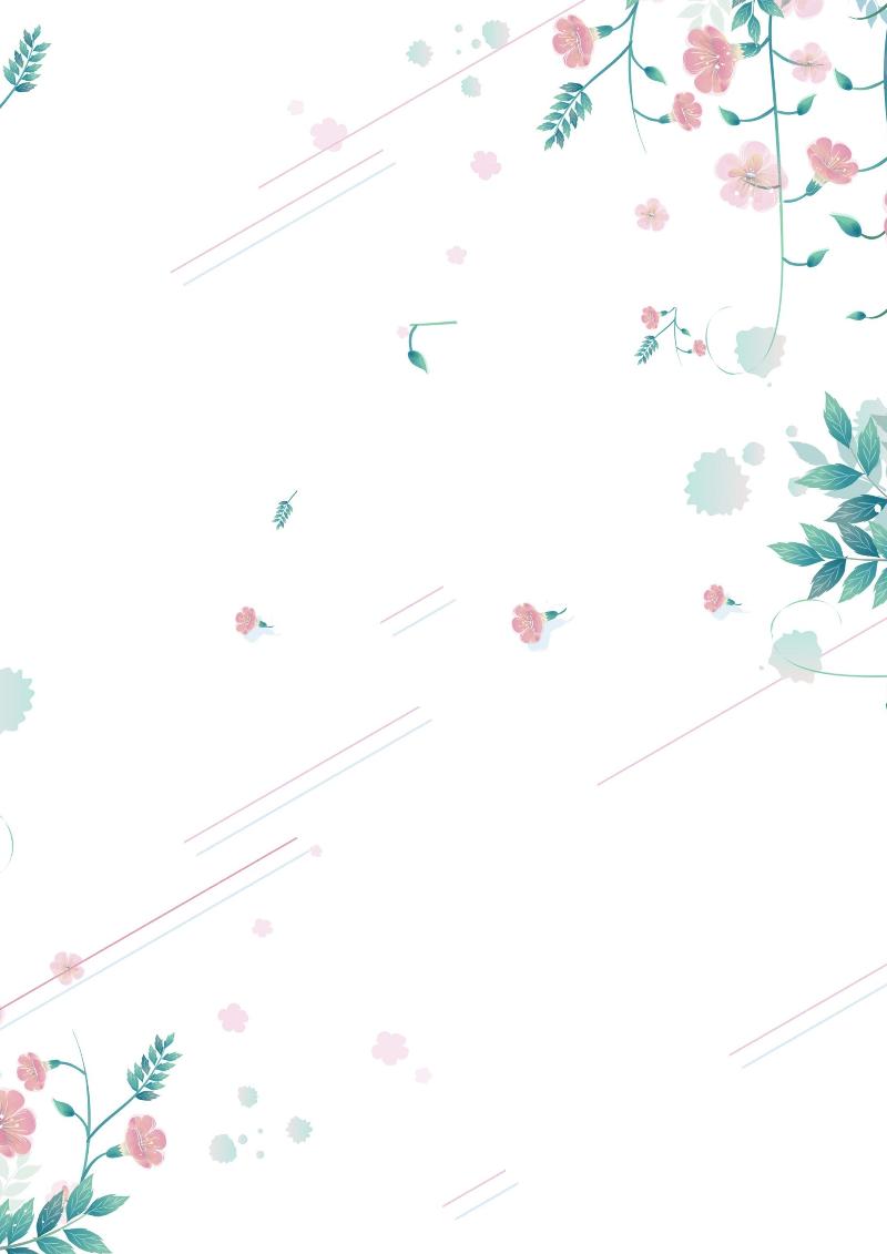 小清新信纸背景-35